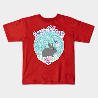 Adorable Bunny Easter Kids T-Shirt